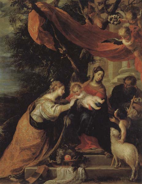 The Mystic Marriage of St.Catherine